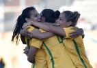 Brasil vai à 4ª final seguida no futebol em jogo de lambanças das goleiras - AFP PHOTO / OMAR TORRES 