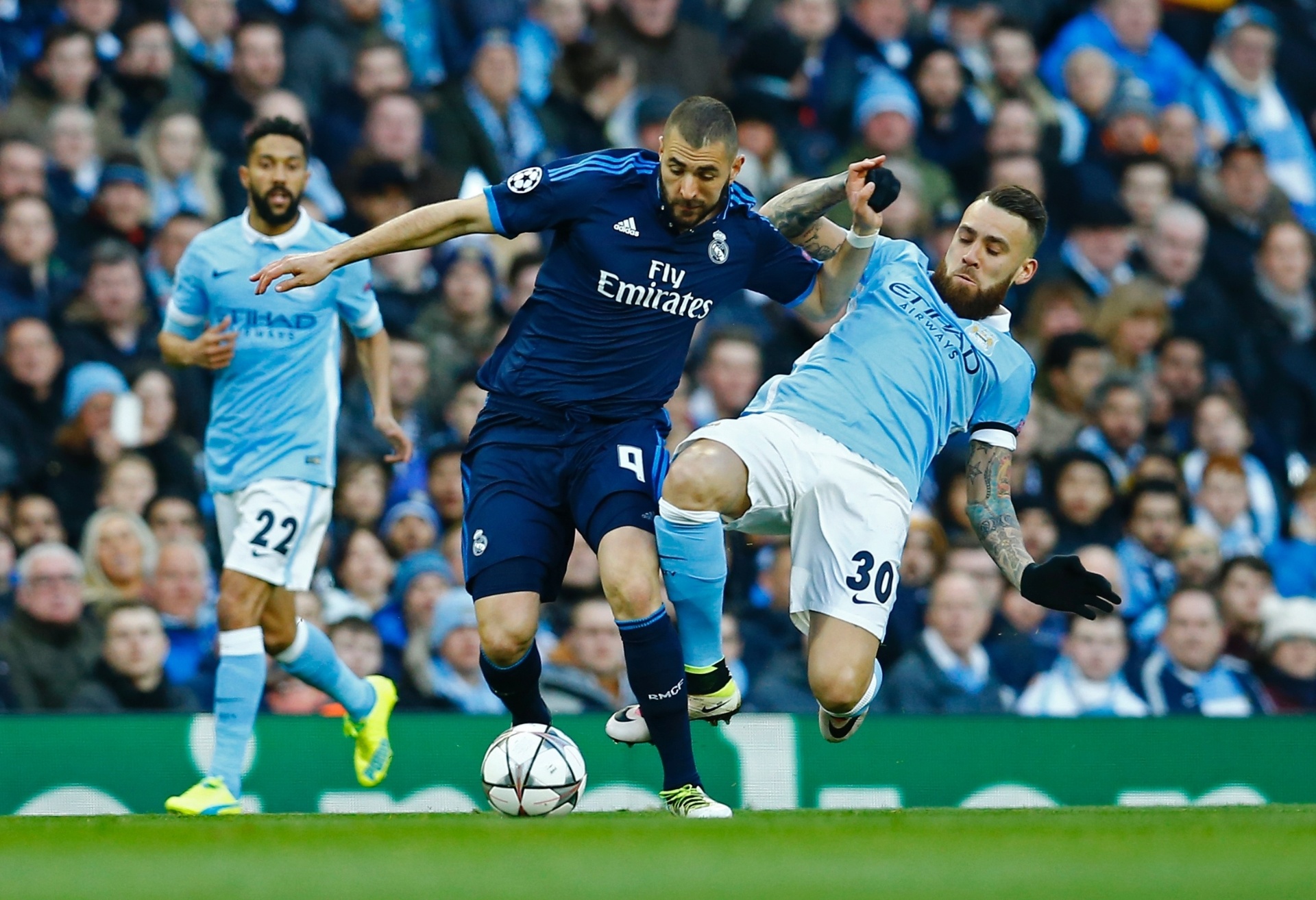 Fotos Veja imagens do confronto entre Manchester City e Real Madrid