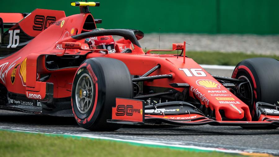 Charles Leclerc conquista pole para o GP da Itália - Andrej Isakovic/AFP