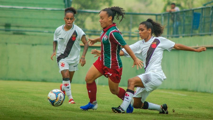 Semifinal do Campeonato Carioca Feminino entre Vasco e Fluminense teve episódio de injúria racial - LAÍS PATRÍCIO/ FLUMINENSE F.C.