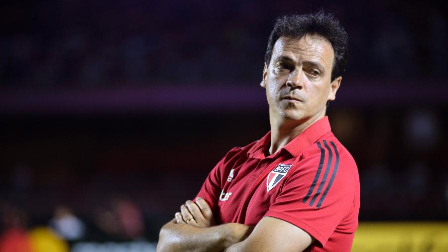 Fernando Diniz, técnico do São Paulo - Bruno Ulivieri/AGIF