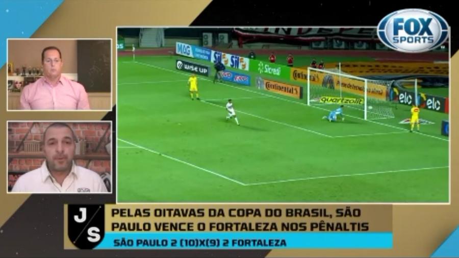 Zé Elias critica Daniel Alves e questiona Fernando Diniz - Reprodução/Fox Sports