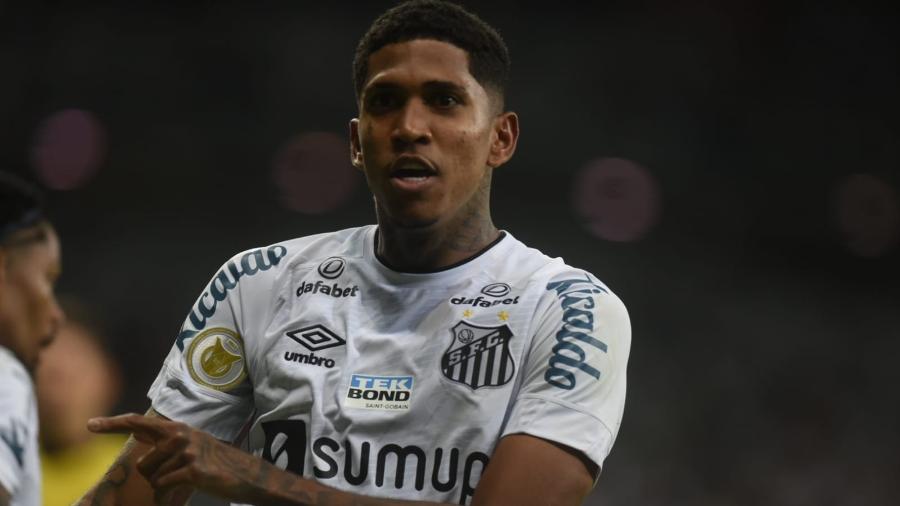 Atacante Raniel, do Santos, está muito próximo de ser anunciado pelo Vasco por empréstimo - Ivan Storti