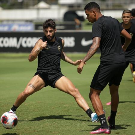 Yuri Alberto em ação durante treino do Corinthians - Rodrigo Coca/Ag. Corinthians