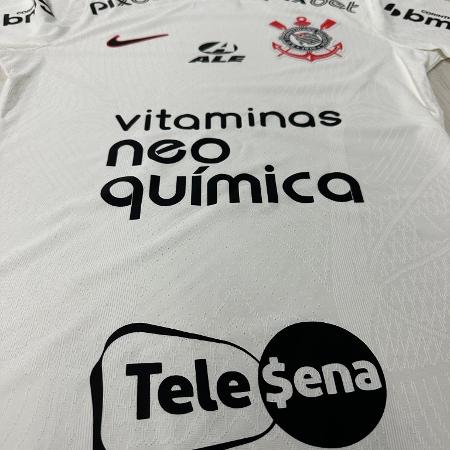 Camisa do Corinthians passará a ter patrocínio da Tele Sena até junho de 2024
