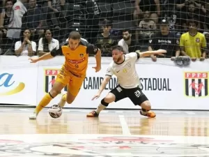 Futsal: Magnus faz no fim e empata com Corinthians na 1ª final do Estadual