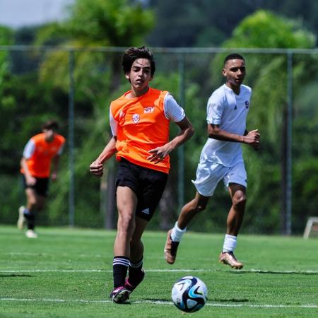 Luca Leite, filho de Kaká, participou de peneira e se destacou