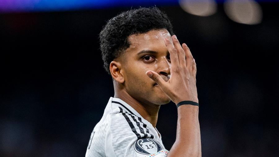 Rodrygo é um dos atacantes do Real Madrid Rodrygo é um dos atacantes do Real Madrid