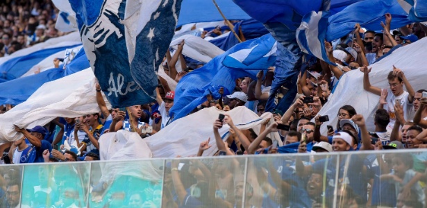 Torcida do Cruzeiro toma as arquibancadas do Independência - Washington Alves/Cruzeiro