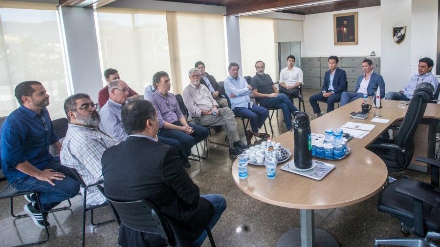 Dirigentes do Vasco se reúnem com executivos da 777 - Daniel Ramalho/CRVG