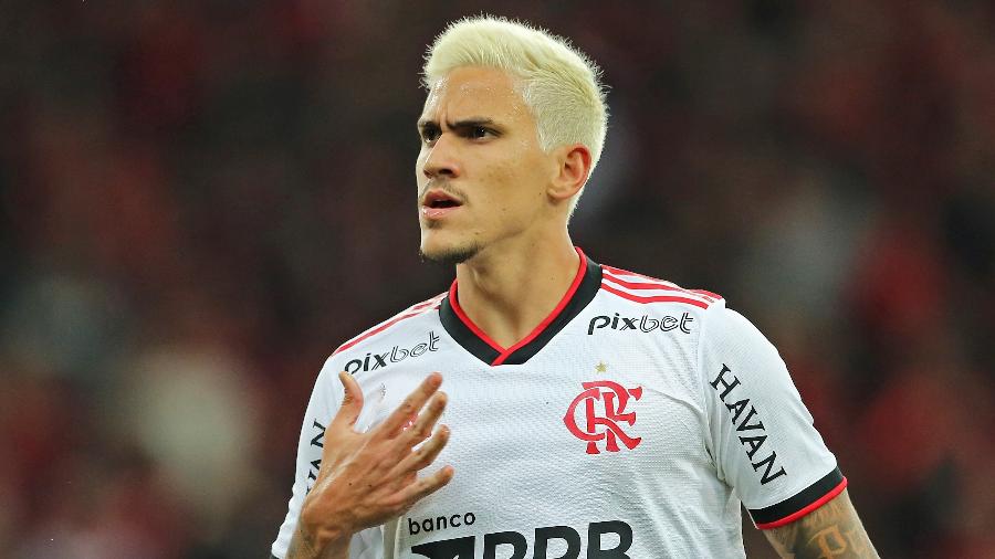 TV espanhol afirmou que Pedro, atacante do Flamengo, despertou o interesse do futebol espanhol - Heuler Andrey/Getty Images