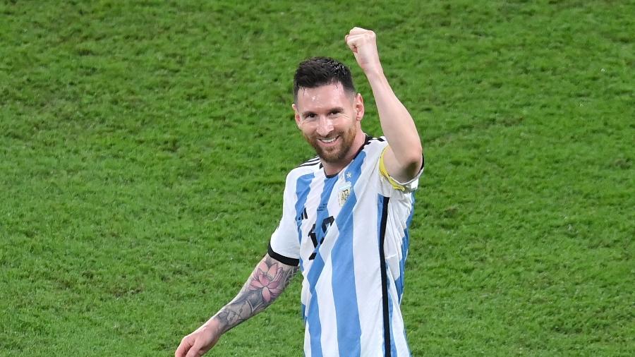 Messi foi o grande destaque da Argentina na vitória por 2 a 1 em cima da Austrália -  Justin Setterfield/Getty Images