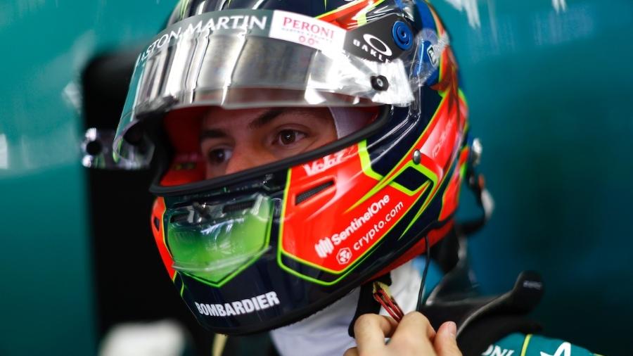 Felipe Drugovich durante testes da pré-temporada da Fórmula 1 no Bahrein - Zak Mauger/Aston Martin