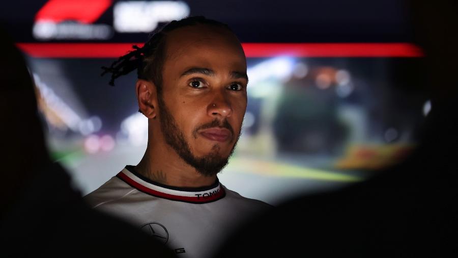 Lewis Hamilton, da Mercedes, no circuito de Sakhir, que abriu a temporada da Fórmula 1  - Steve Etherington/Mercedes