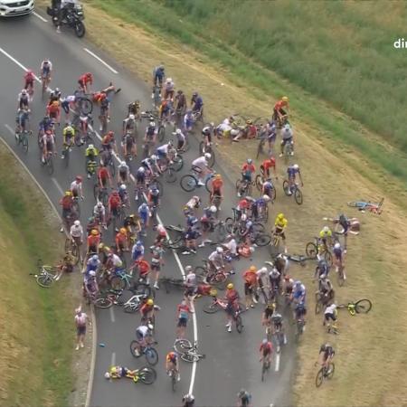 Acidente Tour de France