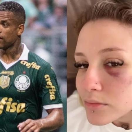 Caio Paulista, jogador do Palmeiras, negou que agrediu a ex-esposa, Clara Monteiro