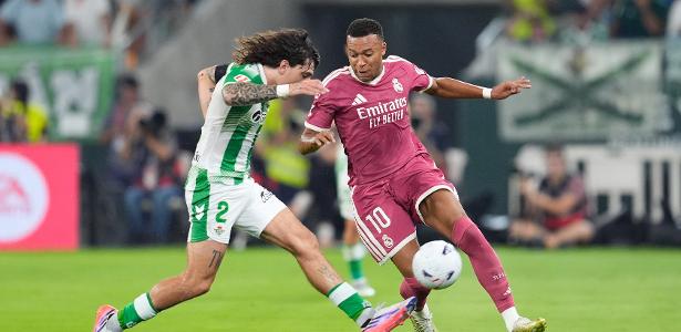 Betis vence em dia de Real frustrado por anulação e pênalti perdido no fim