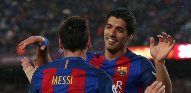 Messi e Suárez - REUTERS/Albert Gea - REUTERS/Albert Gea