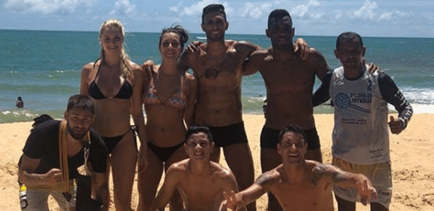 Rafael Sóbis, Rafa Marques, Digão e Thiago Neves têm turma que costuma curtir também fora de campo - Reprodução Instagram - Reprodução Instagram