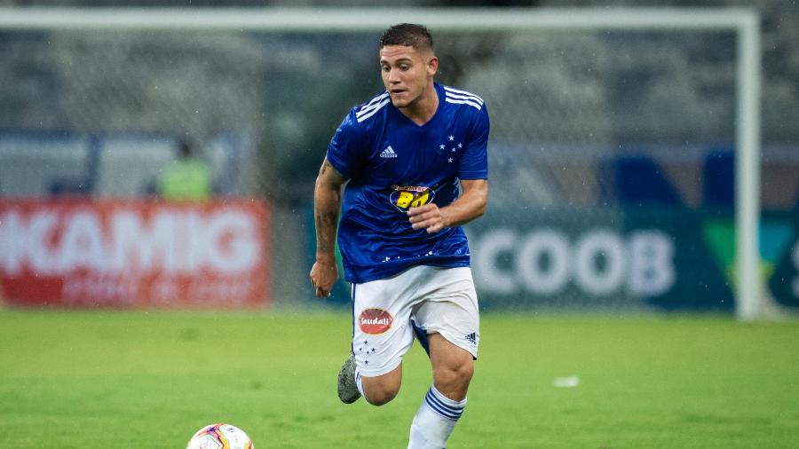 Caio Rosa, atacante do Cruzeiro, esteve perto de transferência para o Al-Shajah, mas estafe do jogador descartou negócio - Bruno Haddad/Cruzeiro