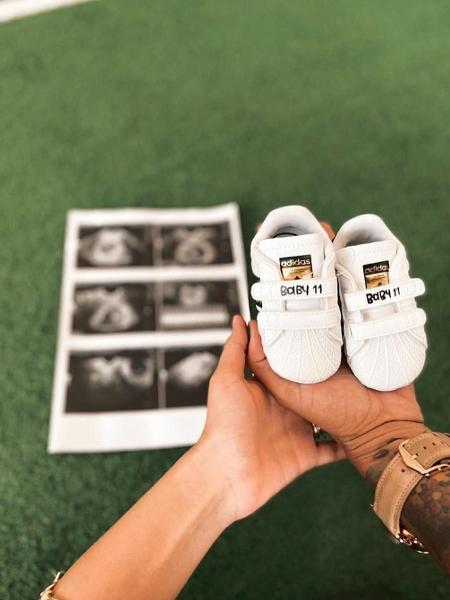 Cristiane, do Santos, anuncia que será mamãe - Reprodução/Instagram