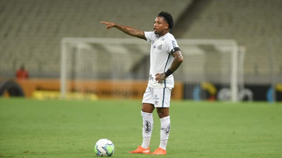 Marinho é um dos titulares do Santos contra o Internacional - Ivan Storti/Santos FC