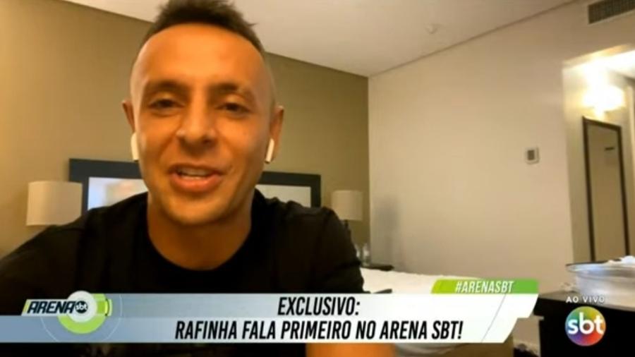 Rafinha, do Grêmio, nega mágoa do Flamengo após falta de acerto - Reprodução/SBT
