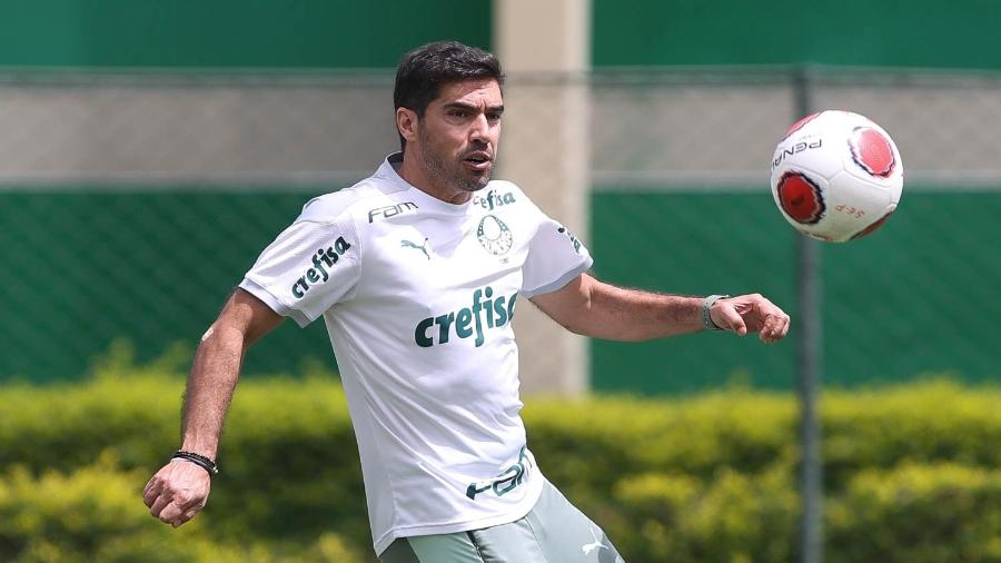 Abel Ferreira comanda treino do Palmeiras - Cesar Greco/ Palmeiras