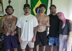De olho nas Olimpíadas, surfistas aprovam casa do Time Brasil no Taiti - Gabriel Baron/COB