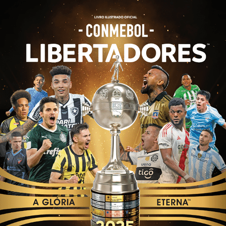 Álbum de figurinhas da Libertadores, da Panini - Divulgação/Panini