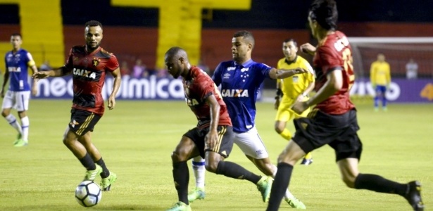 Cruzeiro sai na frente, mas cede o empate para o Sport na Ilha do Retiro