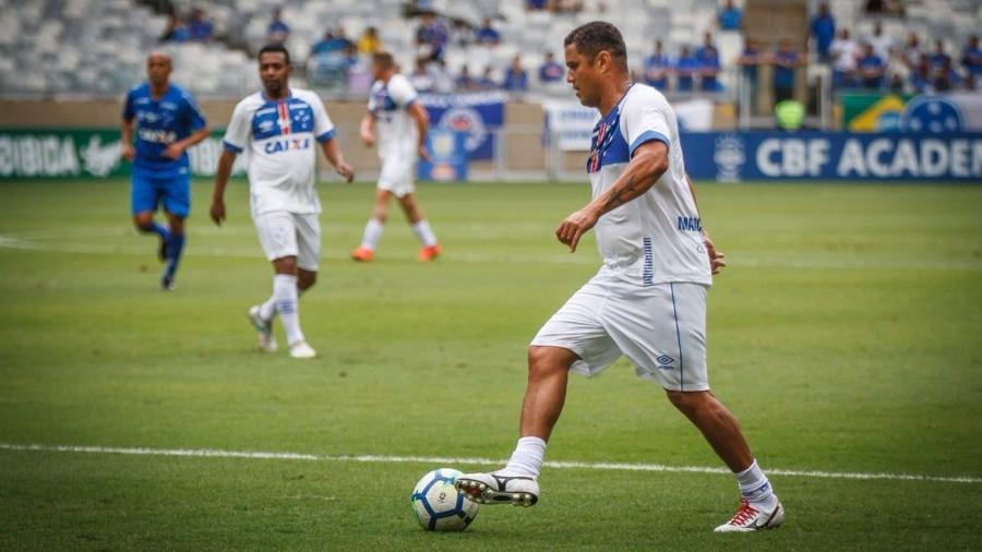 Recentemente, Marcelo Ramos participou de uma partida festiva com o time campeão da Tríplice Coroa do Cruzeiro - Cruzeiro/Divulgação