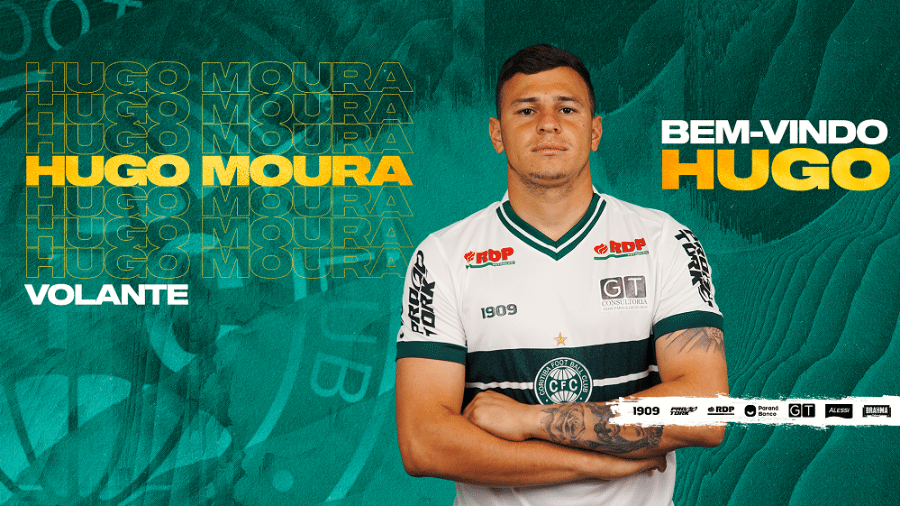 Sem espaço no Flamengo, Hugo Moura jogará a temporada no Coxa - Divulgação/Coritiba