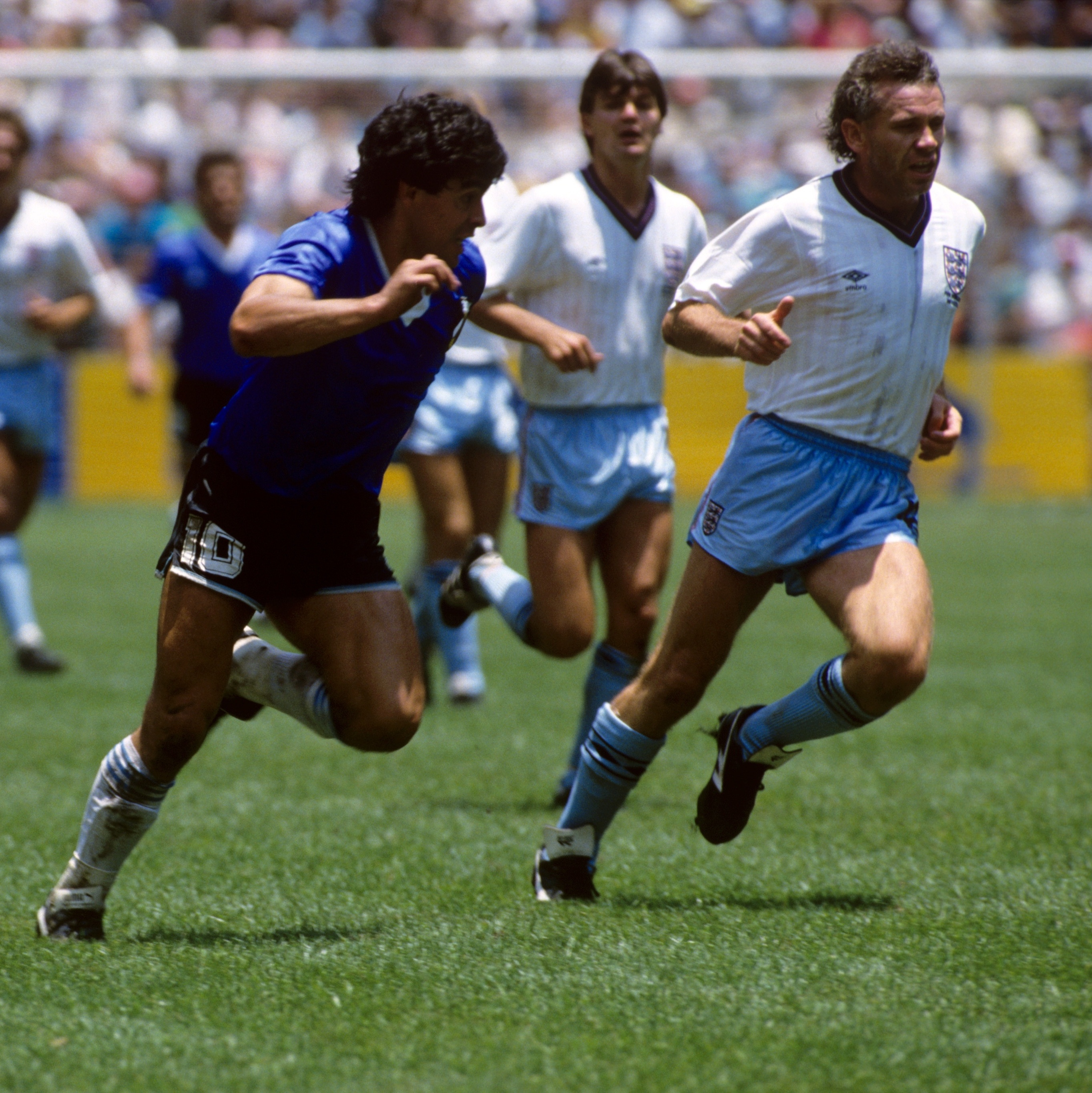 Jogo entre Argentina x Inglaterra. Copa do Mundo 1986 Fonte: .