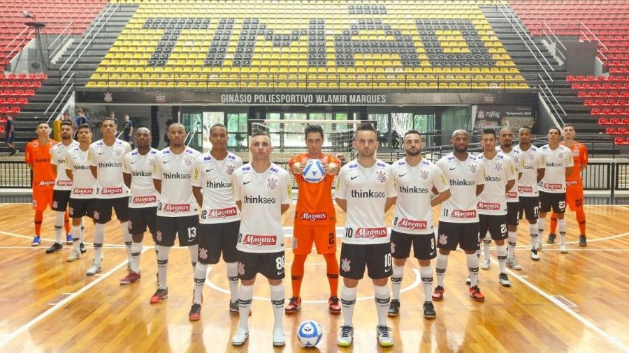 Time do Corinthians no Futsal - Divulgação