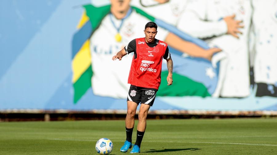 Gustavo Mantuan em treino do Corinthians - Rodrigo Coca/Agência Corinthians