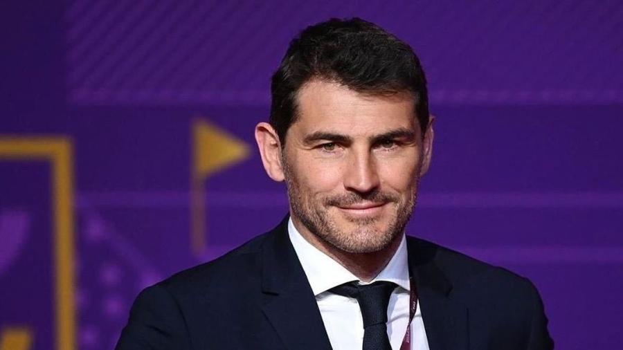 Iker Casillas, ex-goleiro da seleção espanhola, postou foto malhando - Reprodução/Instagram