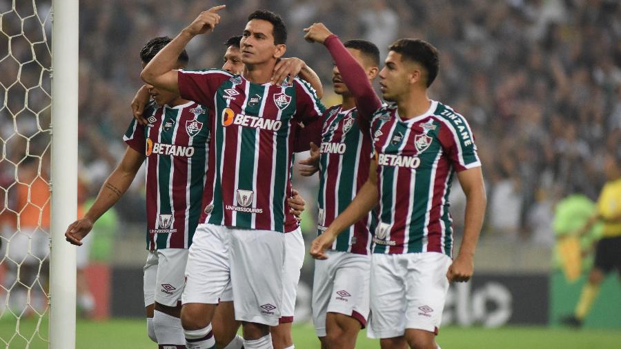 Ganso, do Fluminense, comemora gol contra o Corinthians pela Copa do Brasil - WANDERSON GOMES/PHOTOPRESS/ESTADÃO CONTEÚDO