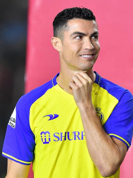 Cristiano Ronaldo é apresentado pelo Al-Nassr - AFP