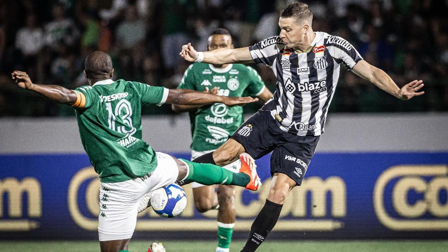 Guarani x Santos pela Série B do Campeonato Brasileiro