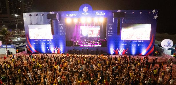 Rio terá shows gratuitos em Copacabana durante jogos do trio no Mundial