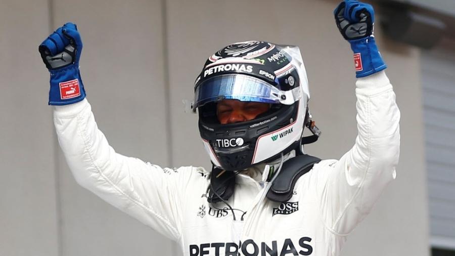 Bottas celebra vitória na Áustria - Reuters