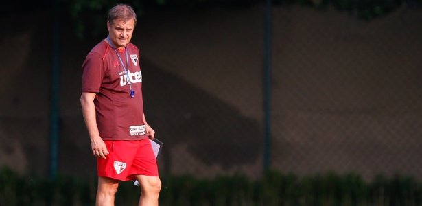 O técnico do São Paulo, Diego Aguirre - Marcello Zambrana/AGIF