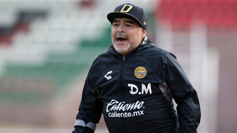 Diego Maradona utilizou as redes sociais para criticar decisão de Riquelme - Refugio Ruiz/Getty Images