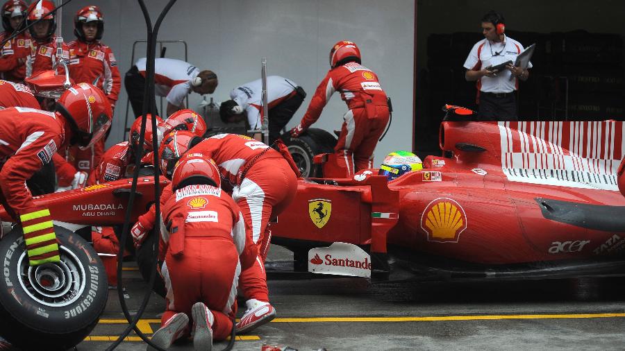 Lance aconteceu durante rodada de pit stops no GP da China - Ferrari