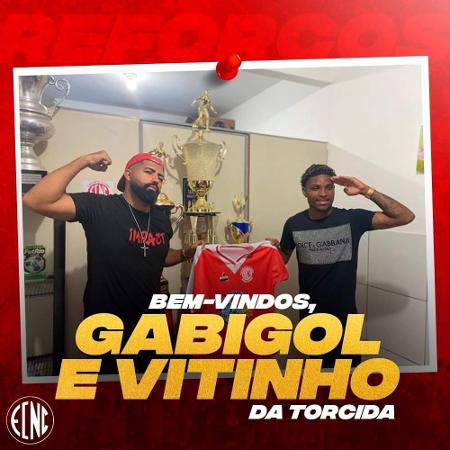 Nova Cidade anuncia sósias de Vitinho e Gabigol para série B1 do Carioca - Twitter