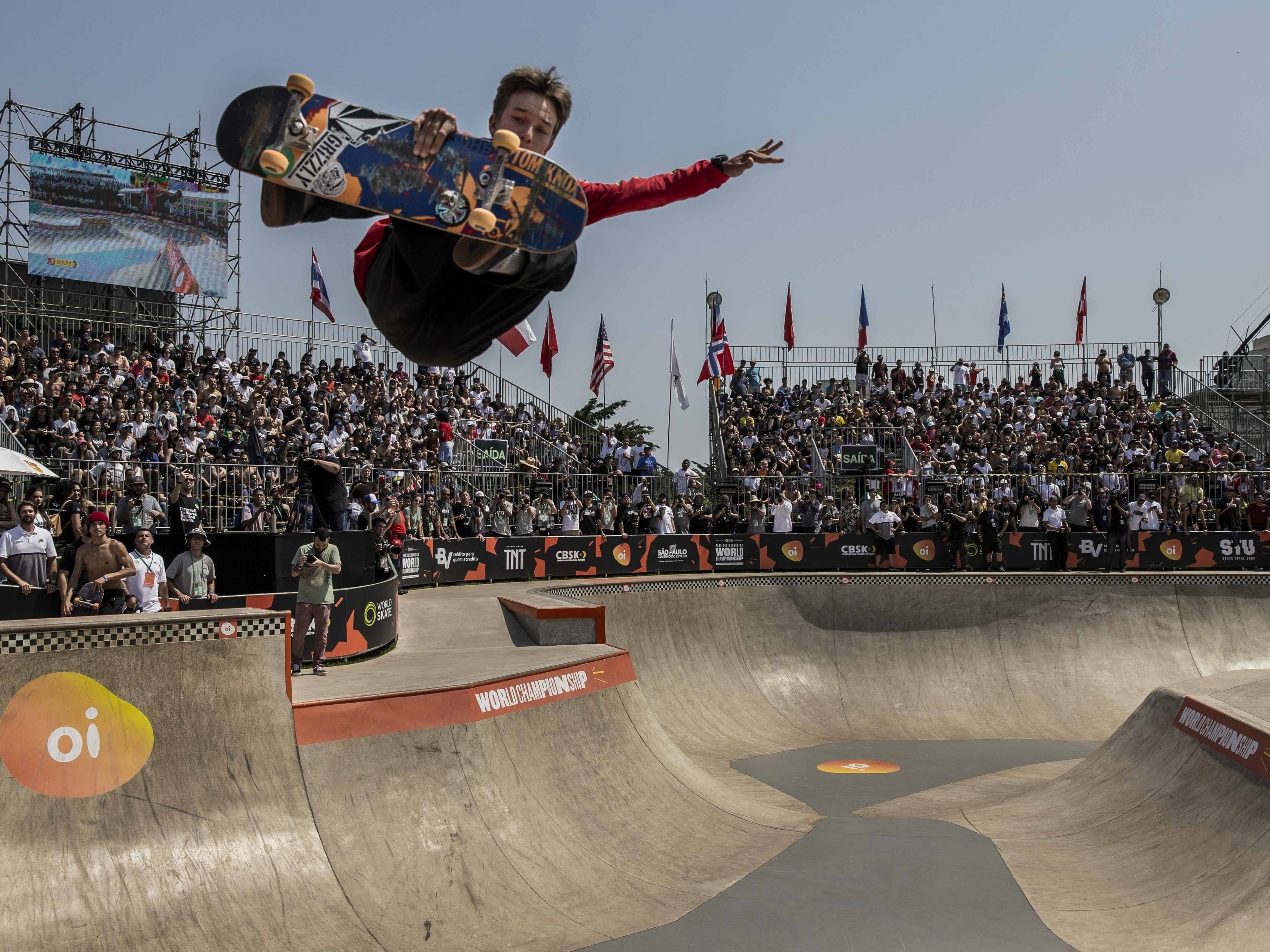 Skate brasileiro estreia em 1º dia de Jogos Sul-Americanos de