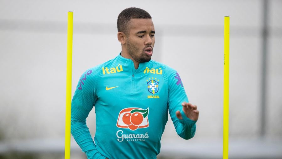 Gabriel Jesus atuou 37 minutos na vitória da última sexta-feira, sobre o Equador, e pode virar titular - Lucas Figueiredo/CBF