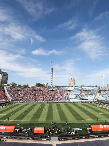 Estádio Centenário, no Uruguai, recebeu a final entre Palmeiras e Flamengo, em 2021 - Staff Images / CONMEBOL