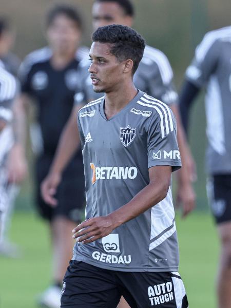 Pedrinho foi anunciado como reforço do Atlético-MG para a sequência da temporada - Bruno Sousa/Atlético-MG